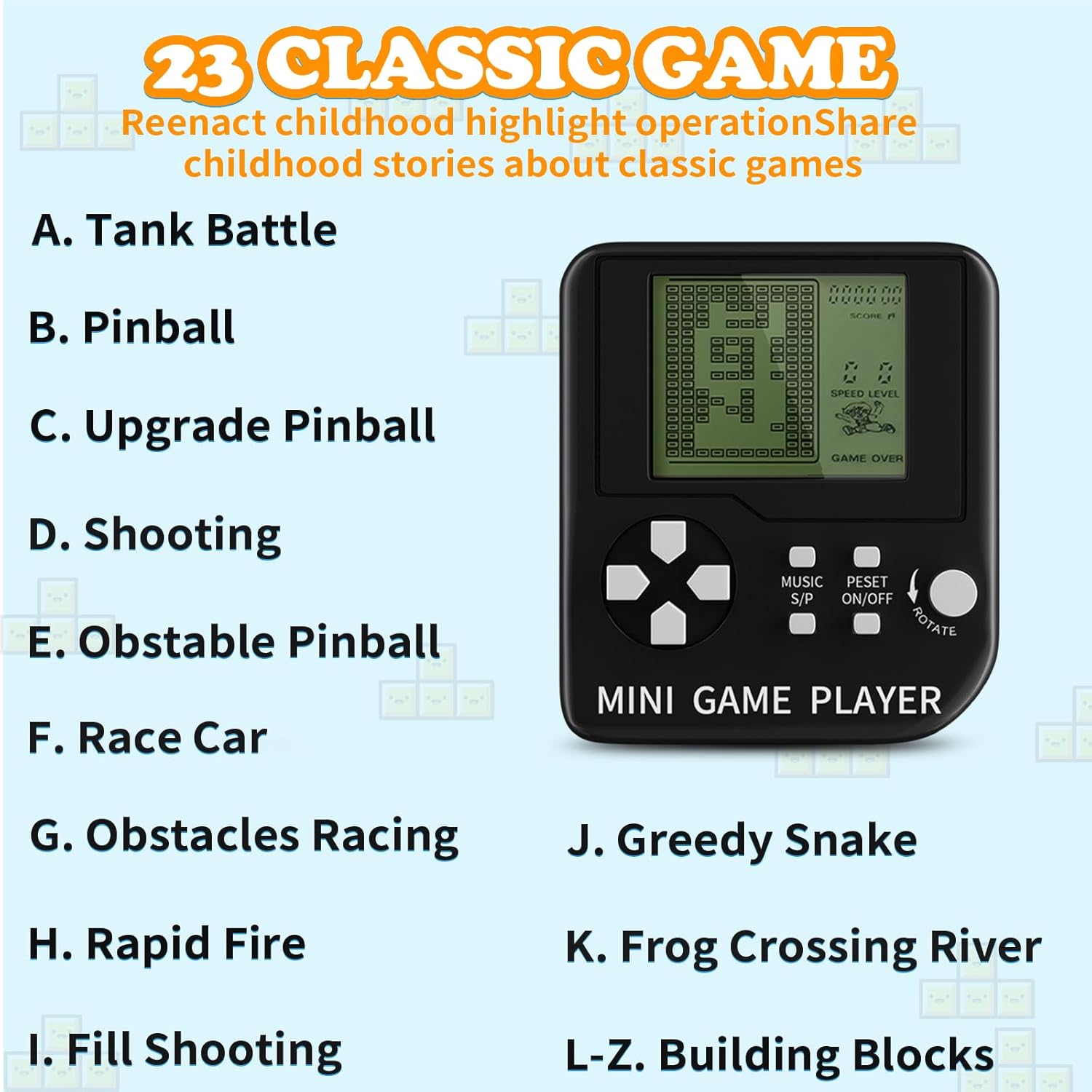 DJMUMU 18PCS Video Game Party Favors Video Game Keychain 6 Colors Gamer Kids Bulk Party Favors Party Supplies for Kids Classroom Prizes