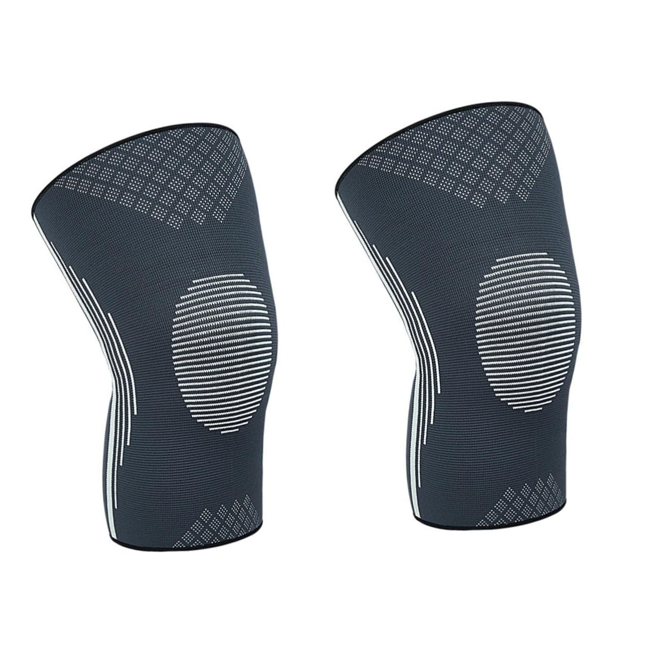 FOMIYES 2pcs Portable Knee Brace for Runners Wear-resistant Knee Sleeve for Joint Support for Running Cycling Fitness and Daily Activities Comfortable Elastic