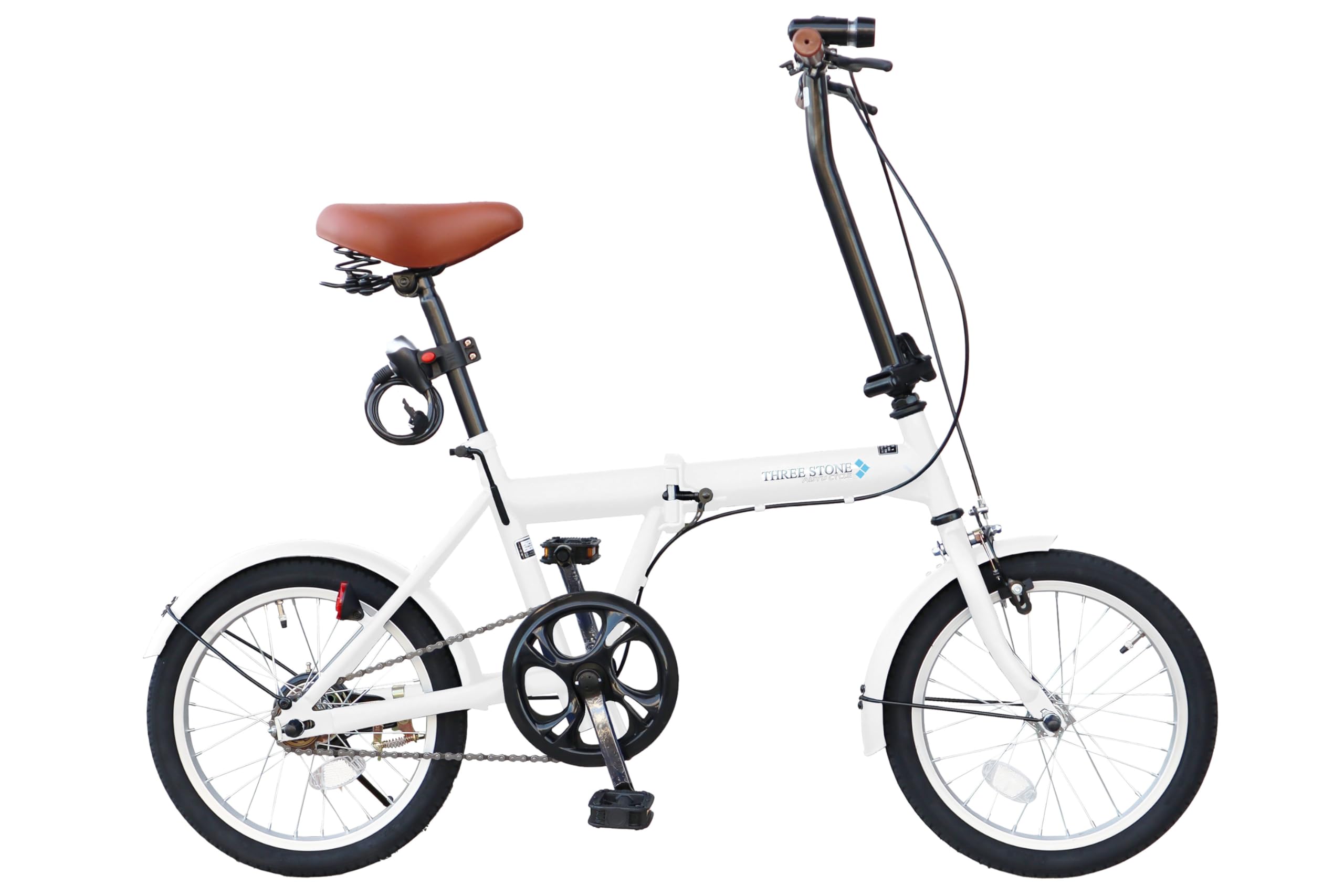 Amazon | THREE STONE 折りたたみ自転車 折り畳み自転車 16