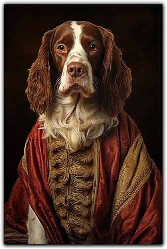 Miniatura 571 de Thuan Chow Chow Retrato de mascota con disfraz real de perro en un disfraz retrato de perro con vestimenta Retrato medieval de mascota retrato