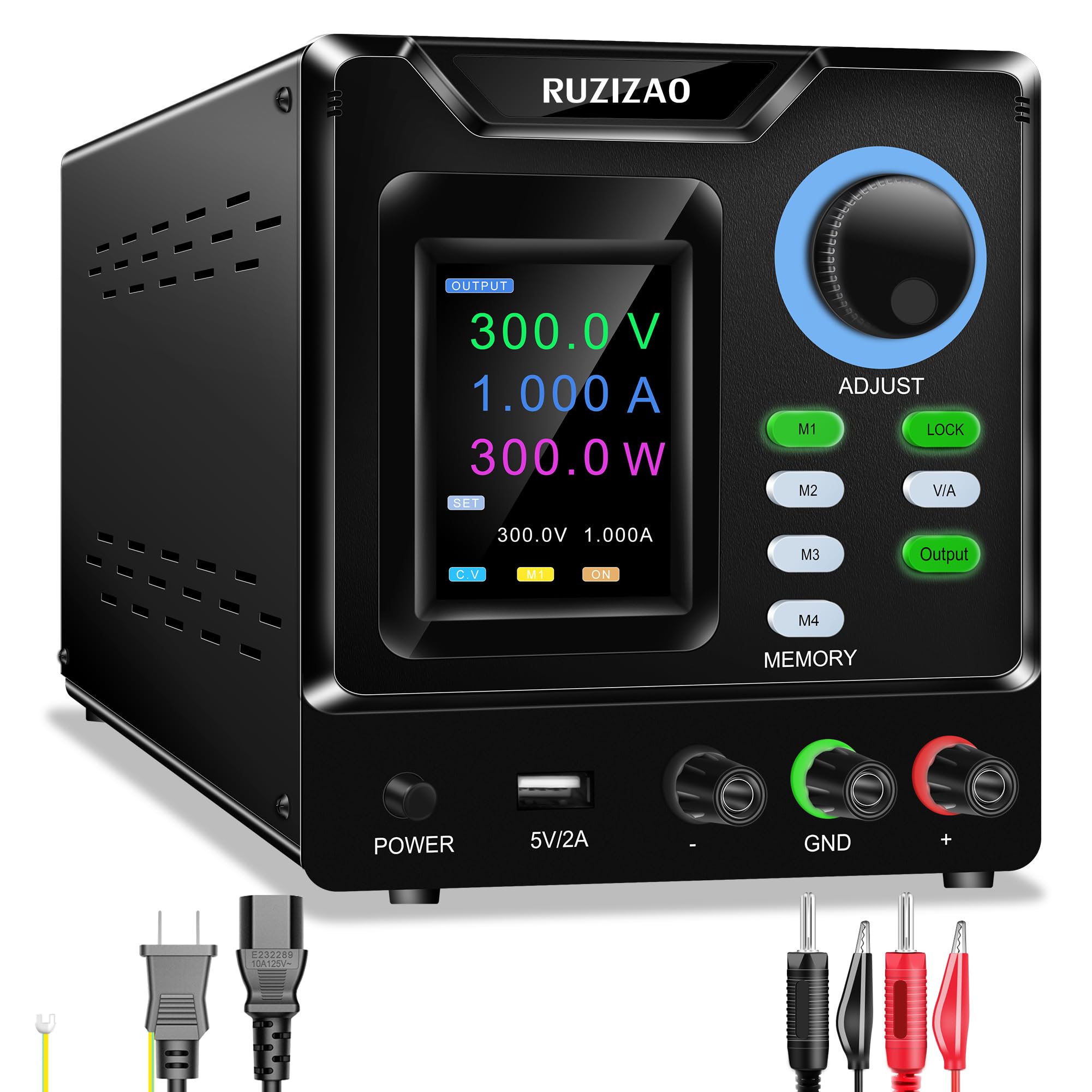 【新品】 RUZIZAO 直流安定化電源 【おまけ有】 Amazon | RUZIZAO 安定化電源 可変直流安定化電源 0~30V 0~5A