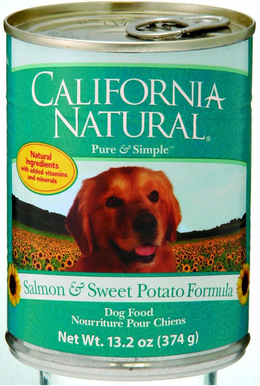 California Natural Salmon & Sweet Potato Canned Dog Food
