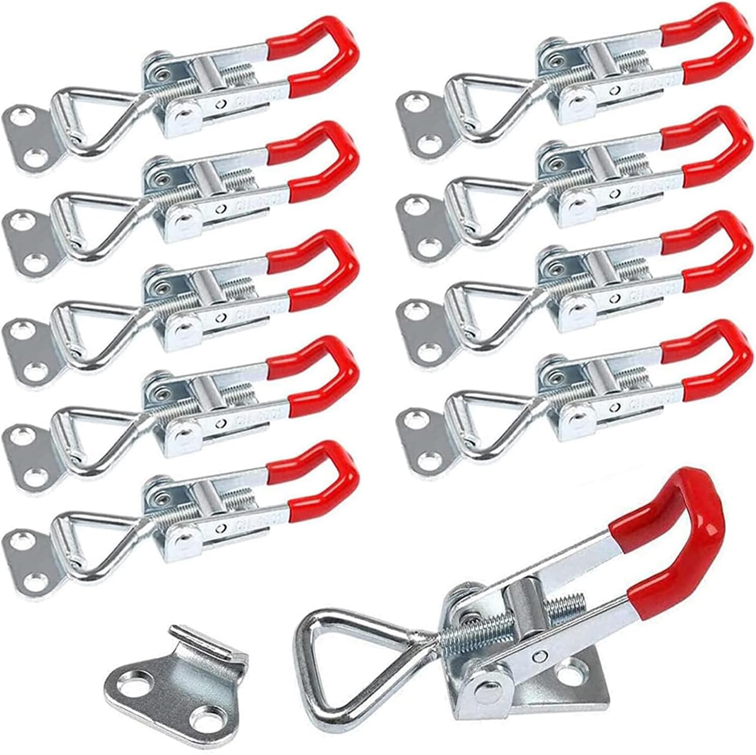 SHINING HOUSE 8Pcs Loquet à Bascule Métal GH-4001 Loquet De Serrage