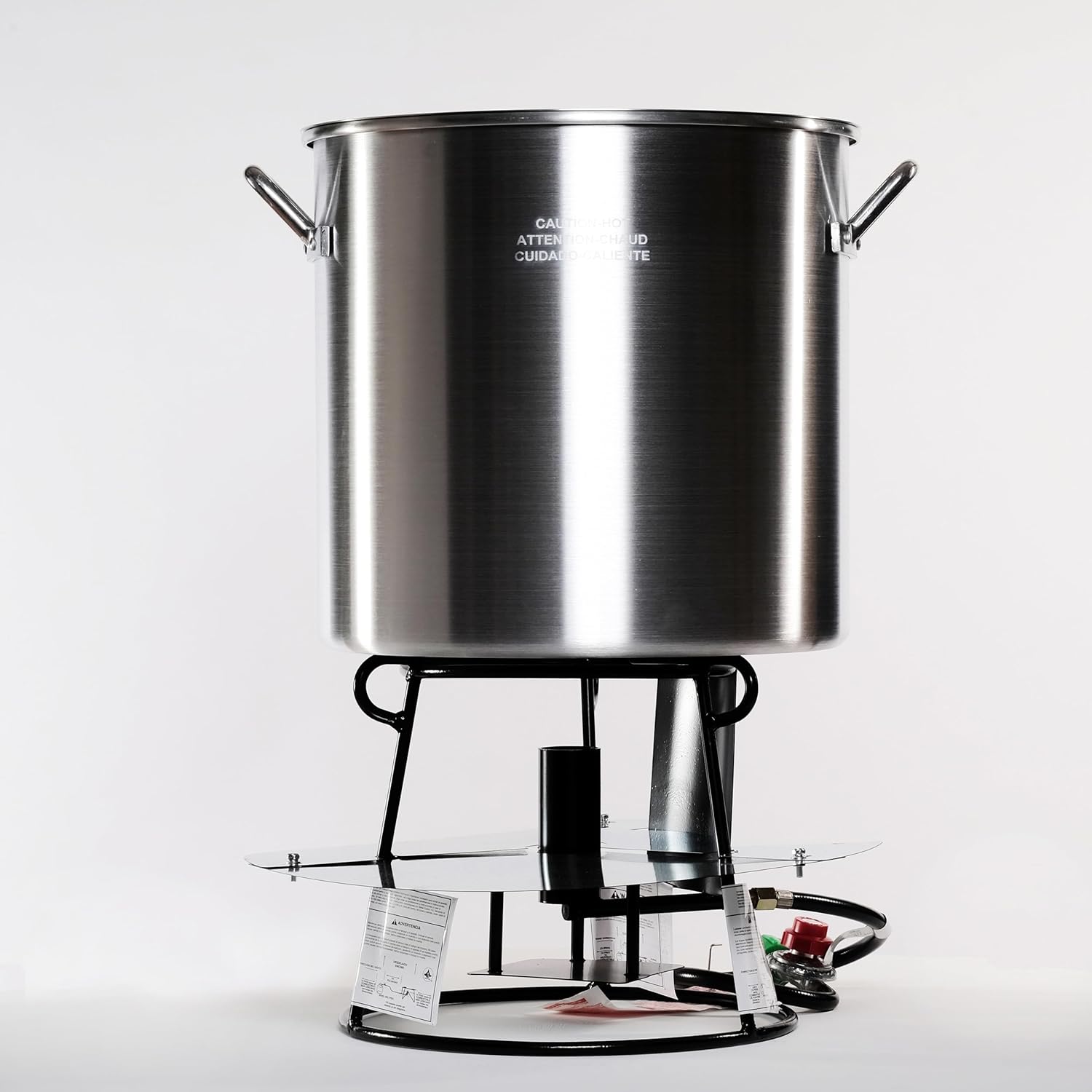 King Kooker® Portable Propane Outdoor Boiling Package with 60 Qt. Aluminum Pot, Basket, Lid and Jet Burner