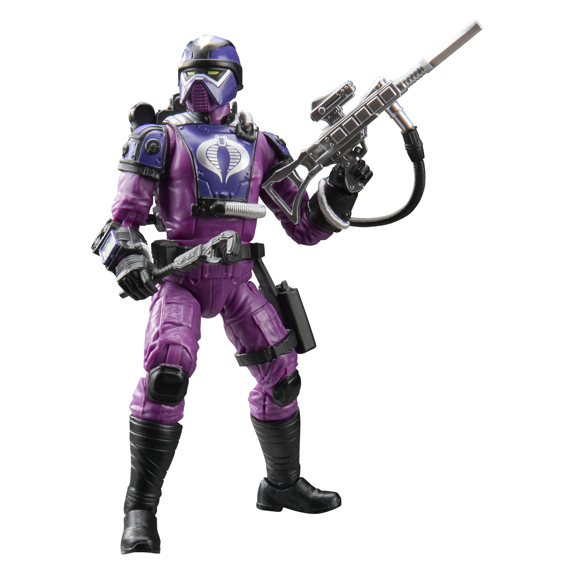 G.I. Joe Classified Series Retro Cardback Techno-Viper, Sammlerstück, 15,2 cm Actionfiguren-Set mit 8 Zubehörteilen