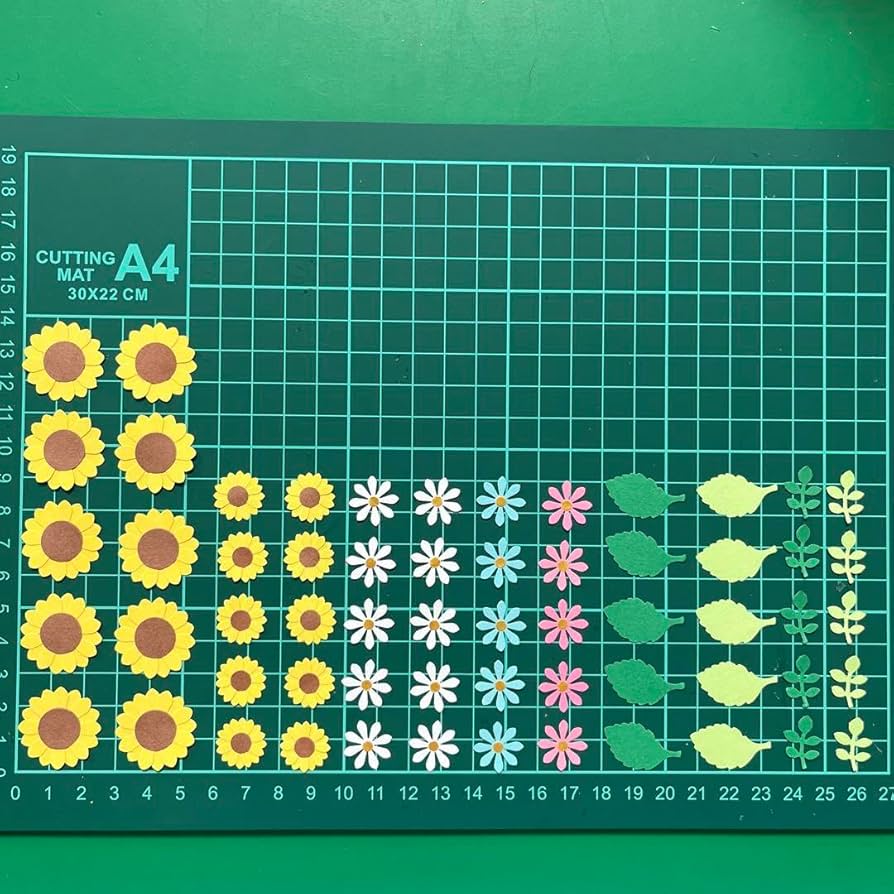 Amazon.co.jp: No.11 クラフトパンチ 花 ひまわり 色紙 アルバム