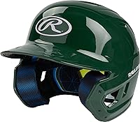 Rawlings MACH Gloss Baseball Batting Helmet - IMPAX Foam Protection, Moisture-Wicking Liner, JR/SR Sizes, Multi-Color