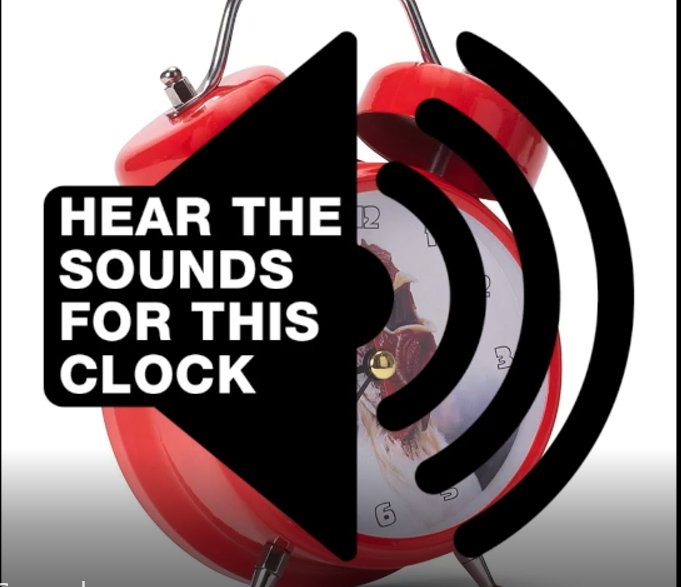 赤い警鐘 約45cm　鐘　大きな鐘 Amazon.com: Mark Feldstein & Associates Wacky Wakers Red Rooster