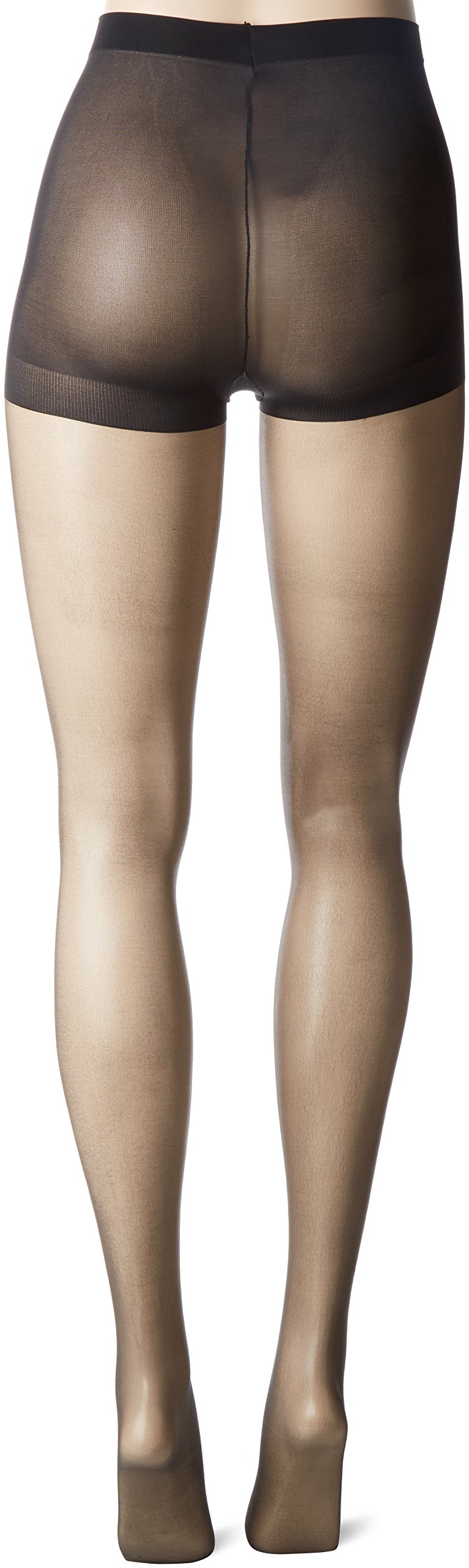 L'eggs Silken Ultra Sheer Run Resist Panty - Pantalones para mujer, color negro
