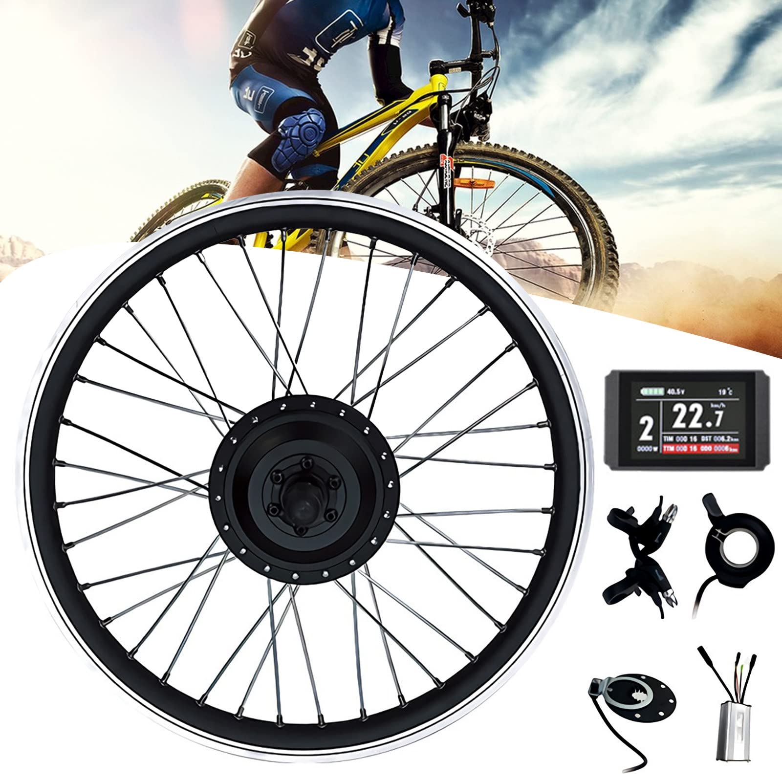 電動自転車キット 36/48V Amazon | 電動自転車改造キット、36V / 48V 500Wモーター