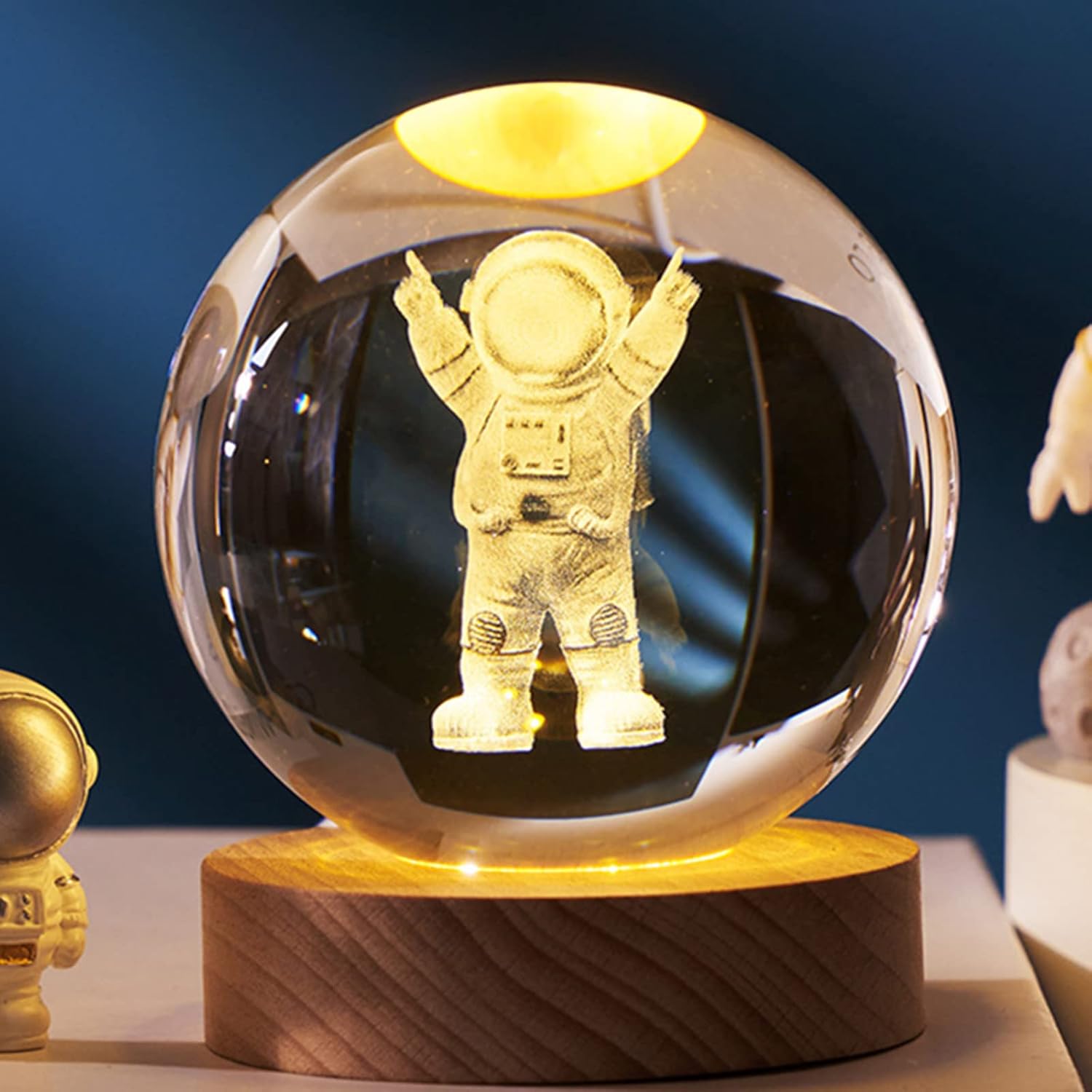 K9 Crystal Ball Glass Sphere Display Globe Crystal Paperweight Healing