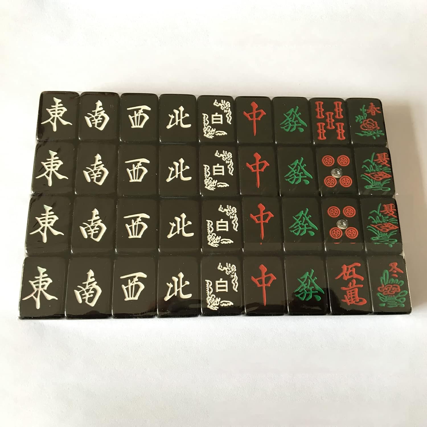 麻雀 黑 【】 麻雀牌 麻雀セット 🌼 ミニ 28mm 麻雀ゲーム 旅行 携帯用