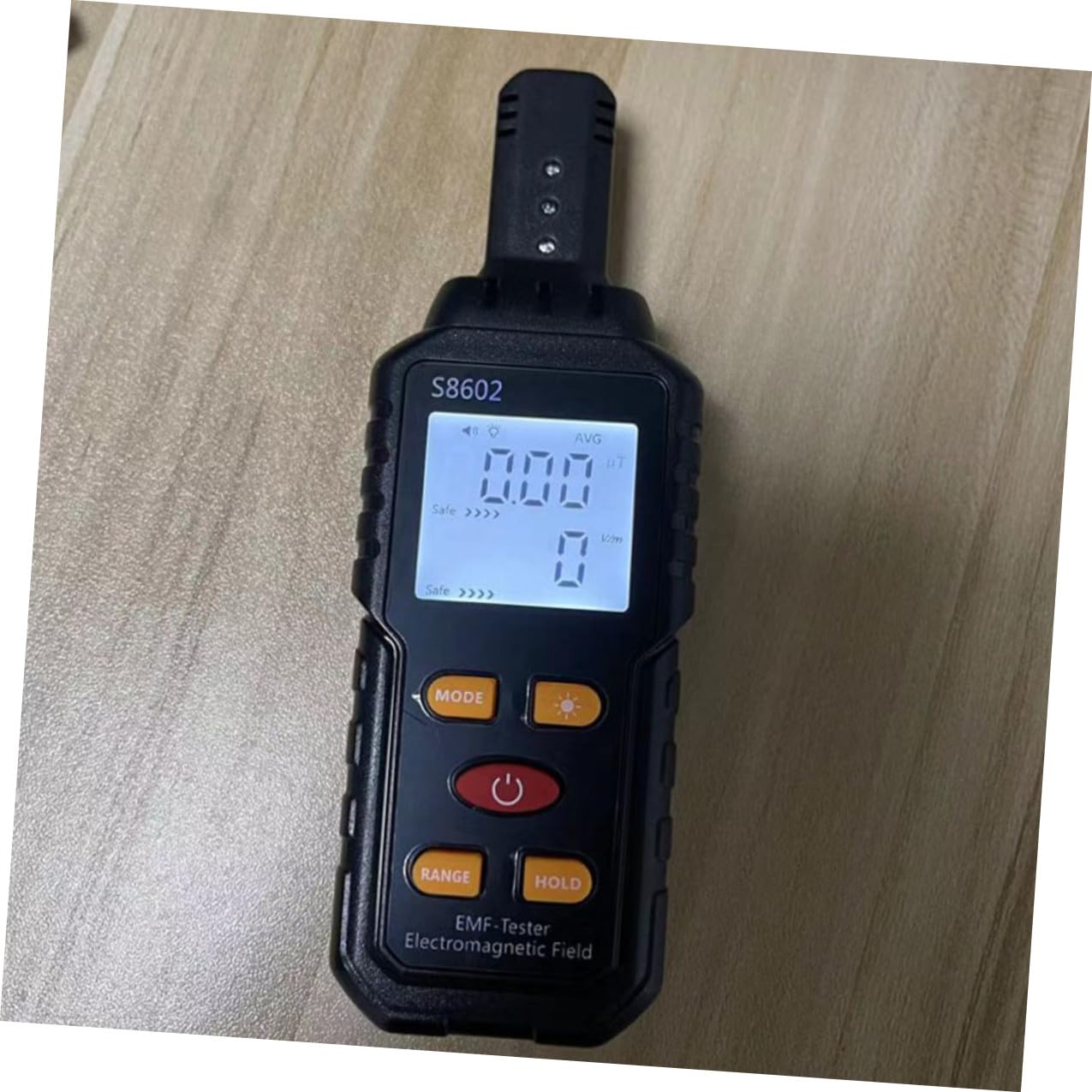 Sosoport Misuratore Emf per Campi Elettromagnetici Rivelatore di Campo Magnetico Digitale Portatile per Uso Domestico e Industriale per Testare Tv Forni Microonde Frigoriferi e Computer