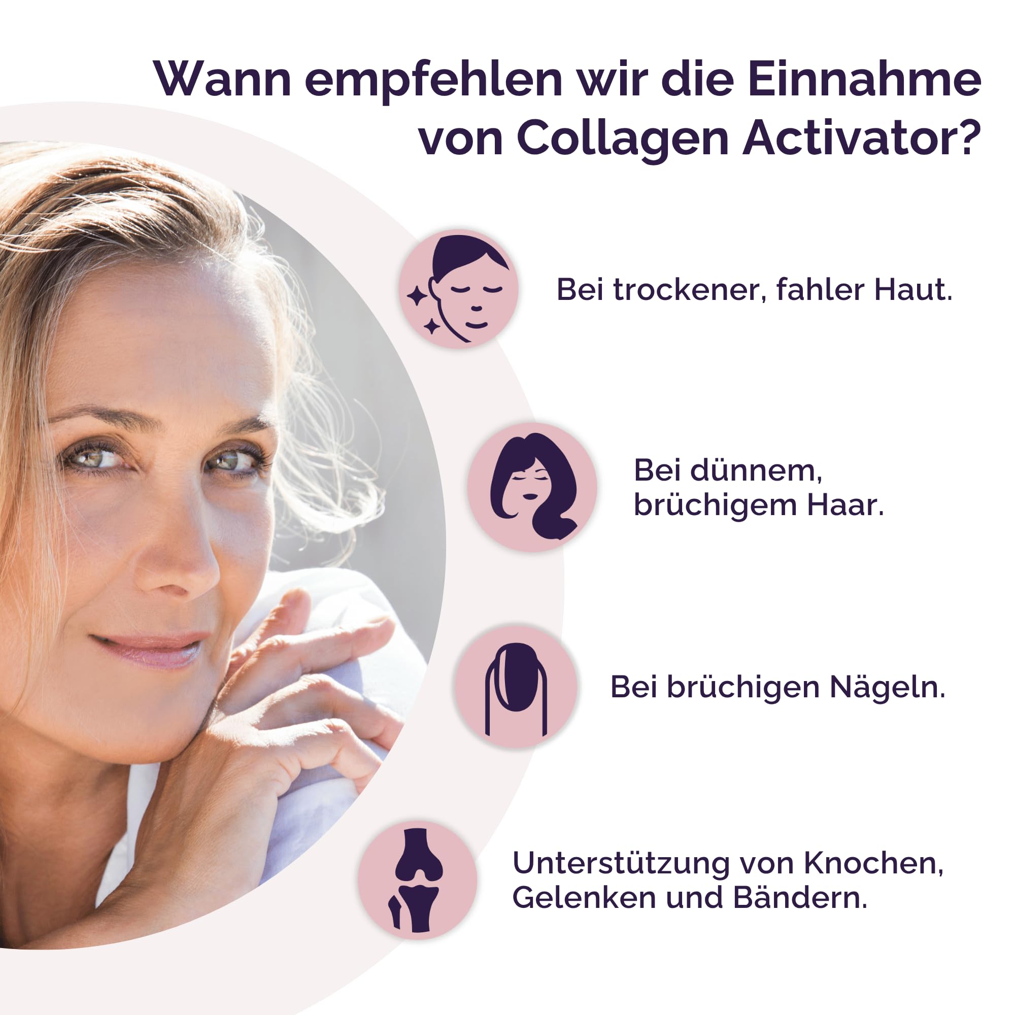 Collagen Activator – Kollagenbildung aktivieren, Für Haut, Haare & Nägel, 14 Aminosäuren + 11 Vitamine & Mineralstoffe, Vegan, 20 Tage Kur (3er-Packung (180 Gramm))