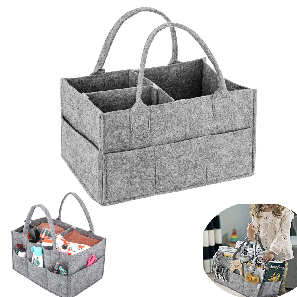 Buy ZYEZI Baby Diaper Caddy Organiser,Portable Car Organizer Shower Diapers with Changeable