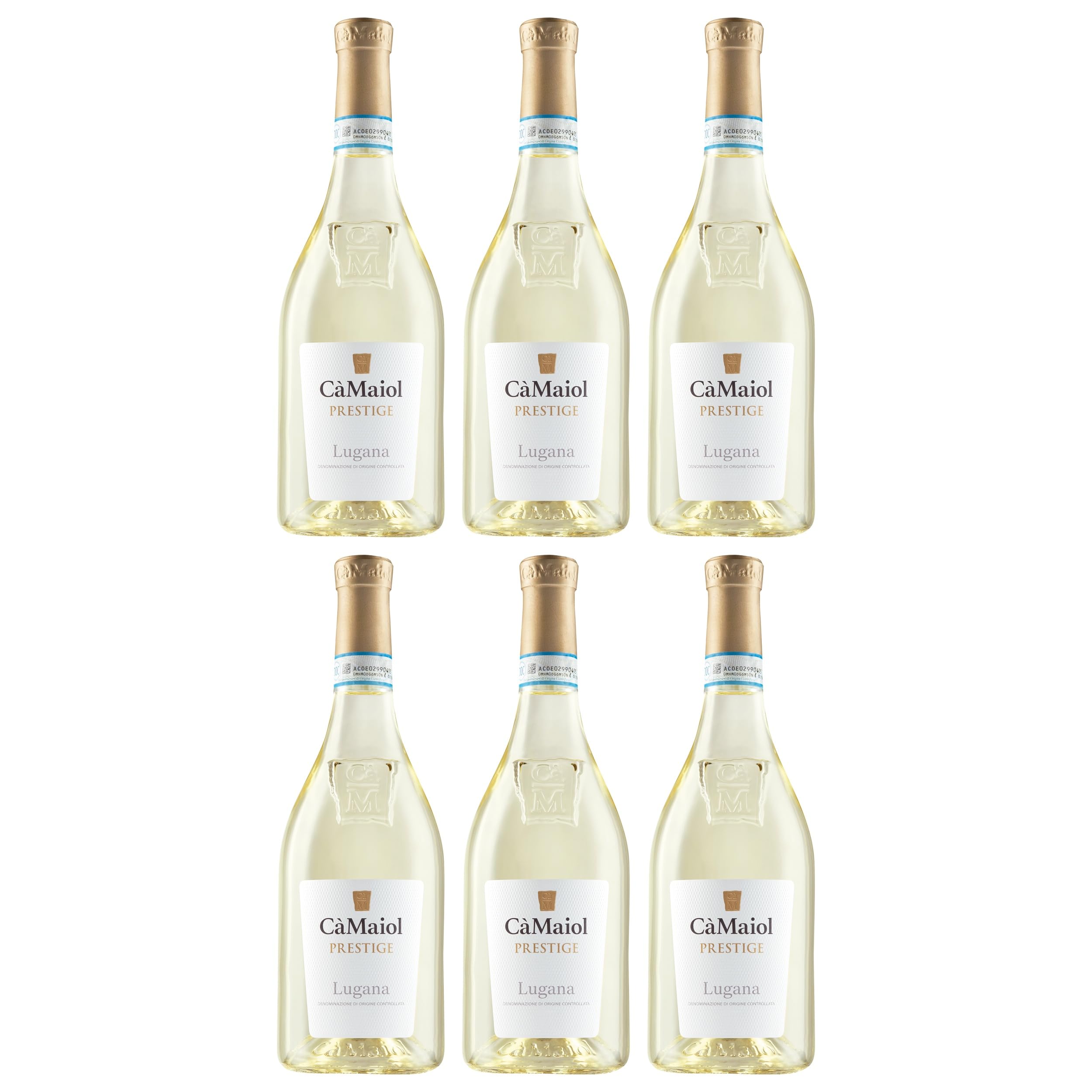 Cà Maiol Prestige Lugana DOC Weisswein Weiss Trocken Italien inkl. FeinWert E-Book (6 x 0.75 l)
