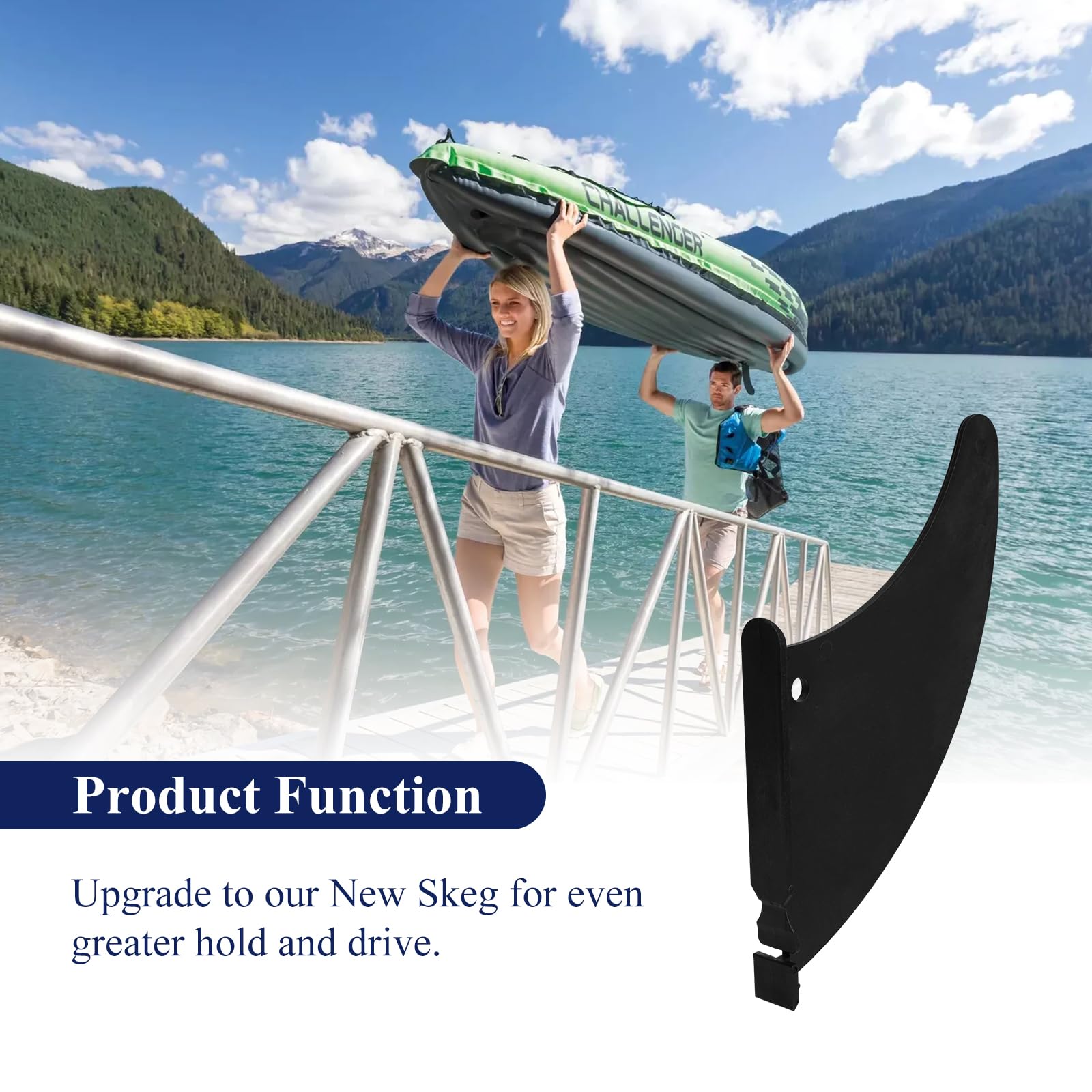 Amazon.co.jp: 12181 Skeg Fin Rudder、標準方向フィン、Intex