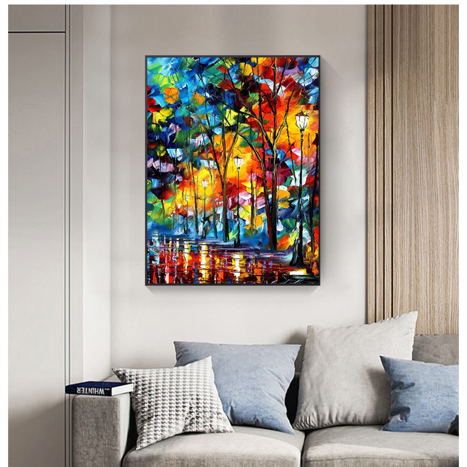 Lienzo cuadros de cocina de calidad artistica para una decoracion hogar moderno limpia