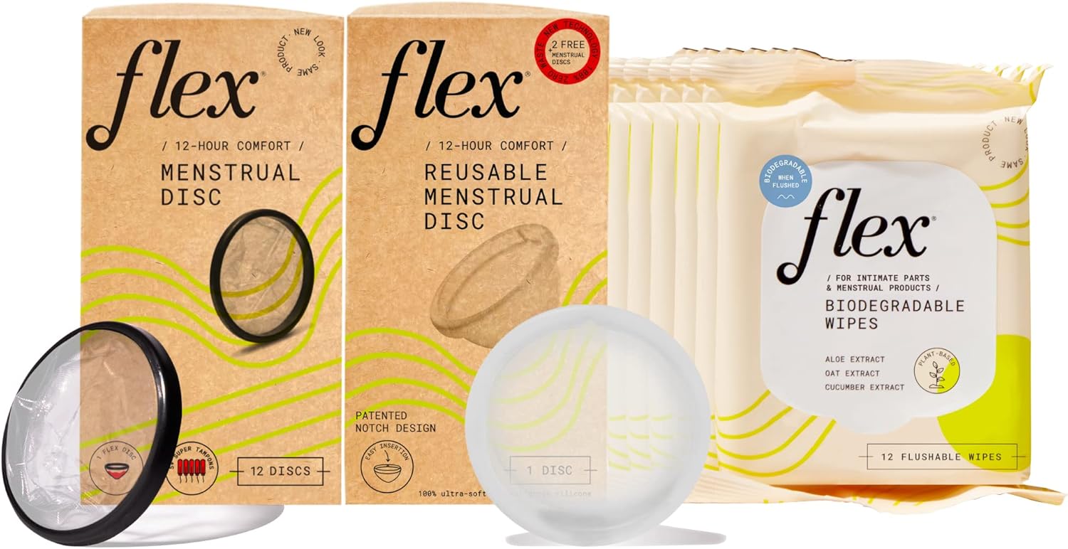 Flex OnThego Period Kit with Flex Reusable Disc + Flex