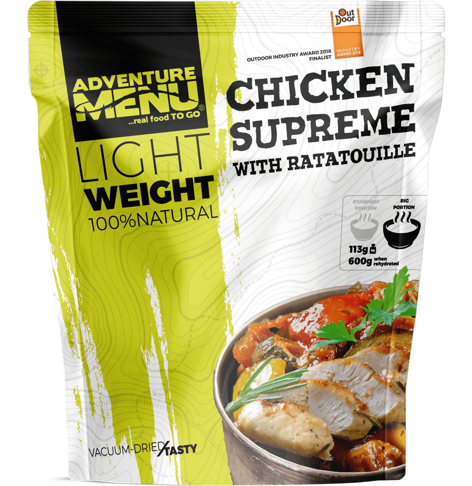 Adventure Menu Poulet Supreme avec ratatouille 112 g