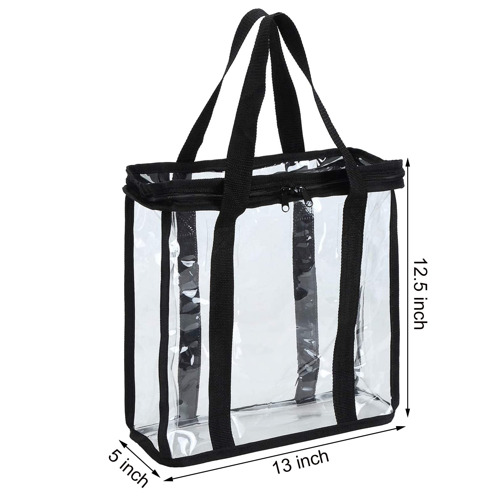 Fasmov Juego de 4 Bolsas de Almacenamiento de Discos de Vinilo con Capacidad para hasta 144 álbumes (36 Cada Bolsa), Transparent, 4 Unidades, Único, Simple
