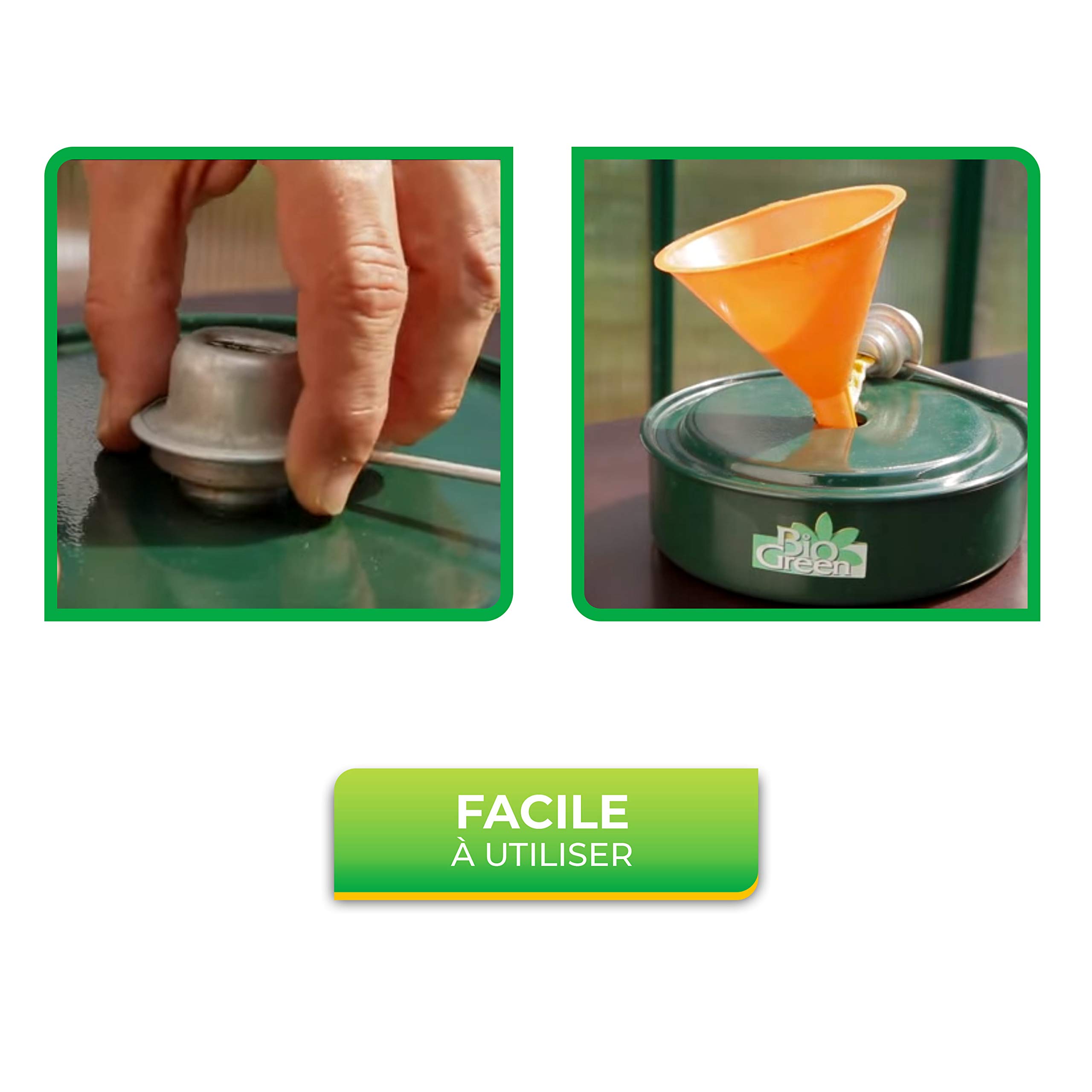 Bio Green, WM-AF Warmax, Stufa a paraffina antigelo per serre