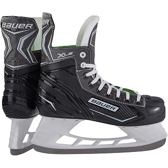 Bauer Unisex/Adult Men's Ice Skates X-LS for Ice Hockey Stainless Steel Blades Black EU 47/UK 12