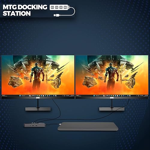 Miniatura 3 de Windows 11 Home, portátil de 13.3 pulgadas 1920 x 1080 FHD, Intel Core i5-8350U, 8 GB de RAM, SSD de 1 TB, 2 x 24 pulgadas, cámara web integrada,