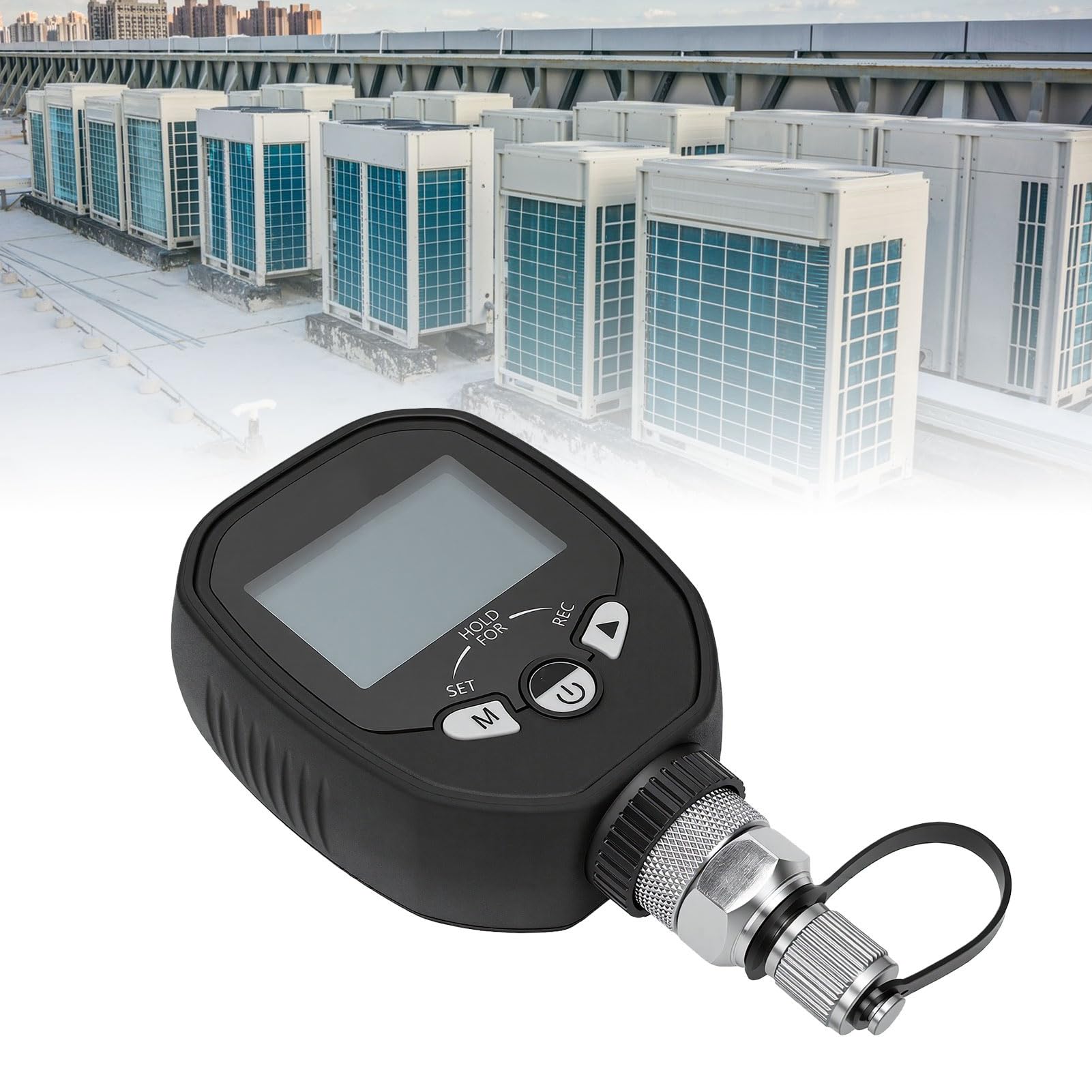 Dioche Cyfrowy Wakuometr 1/4 Cala SAE, Zasięg Bluetooth 100m
