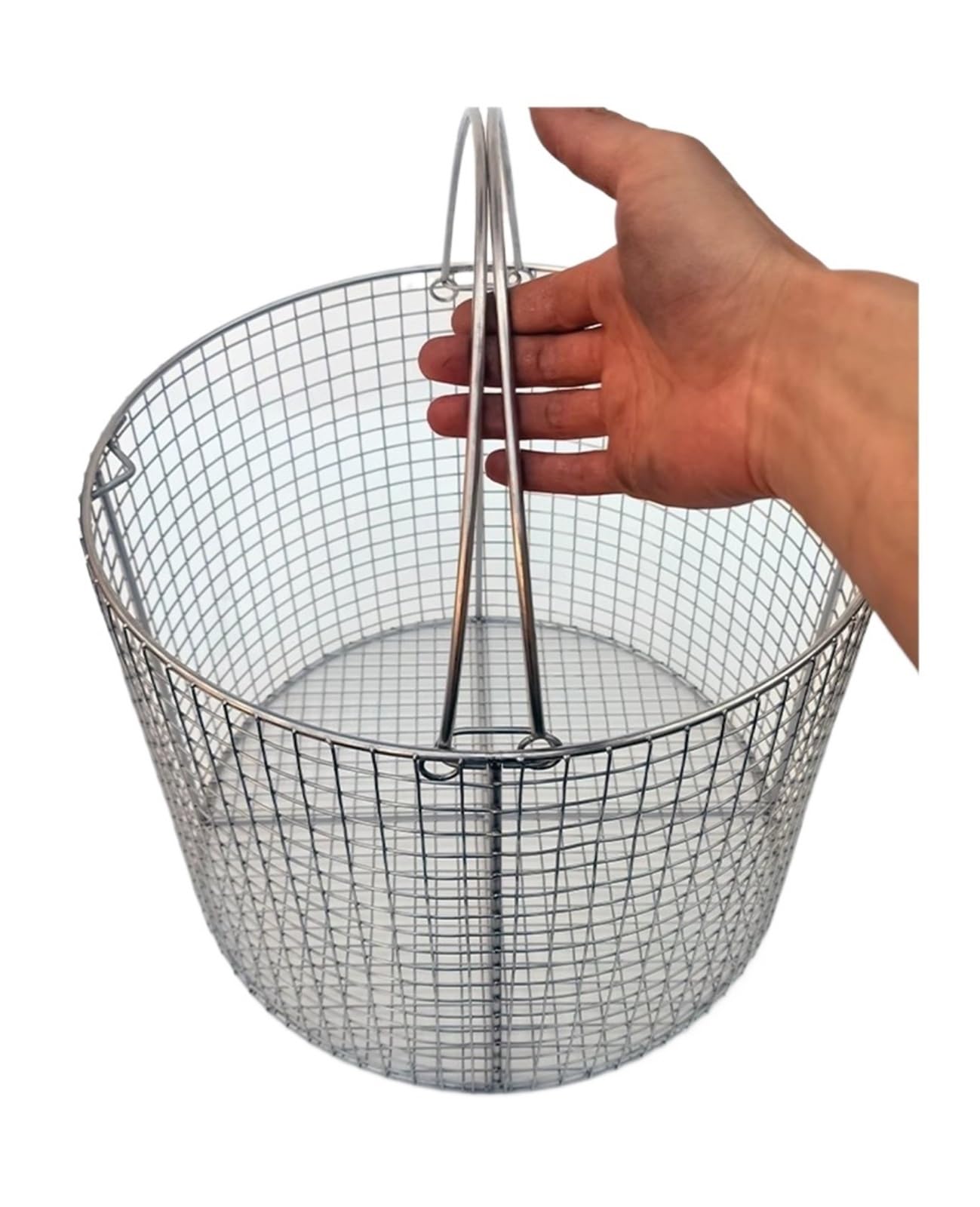 Sterilising Basket for Surgical,Instrument Cleaning Basket,Wire Mesh Sterilization Basket,Mesh Perforated Disinfection Baskets for Hospital(30x20cm/11.81x7.87in)