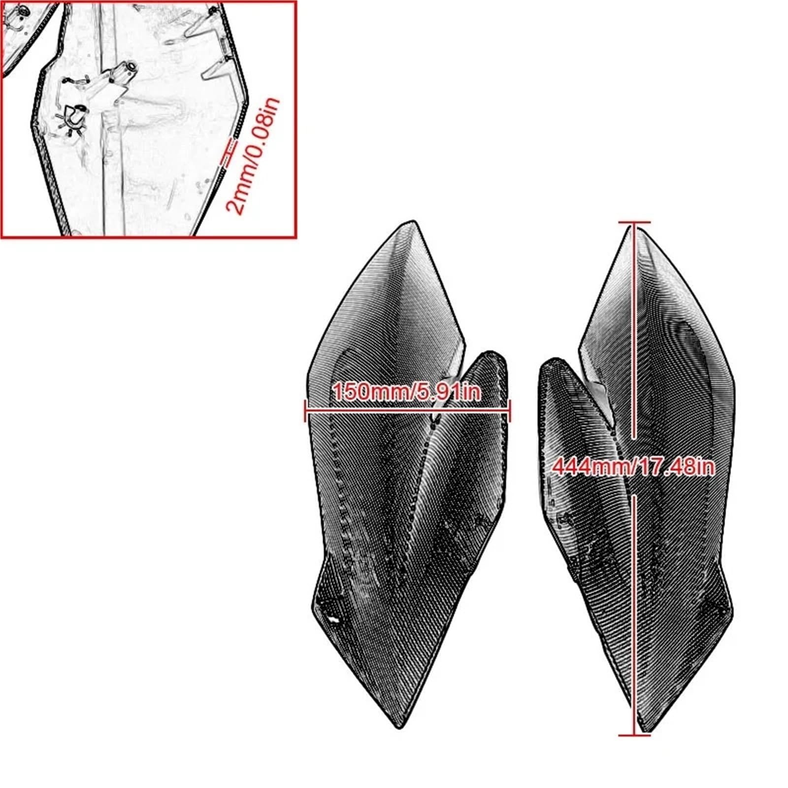 ochronna chłodnicy Do Suzuki GSXS750 GSXS 750 2017-2021 owiewka wtryskowa