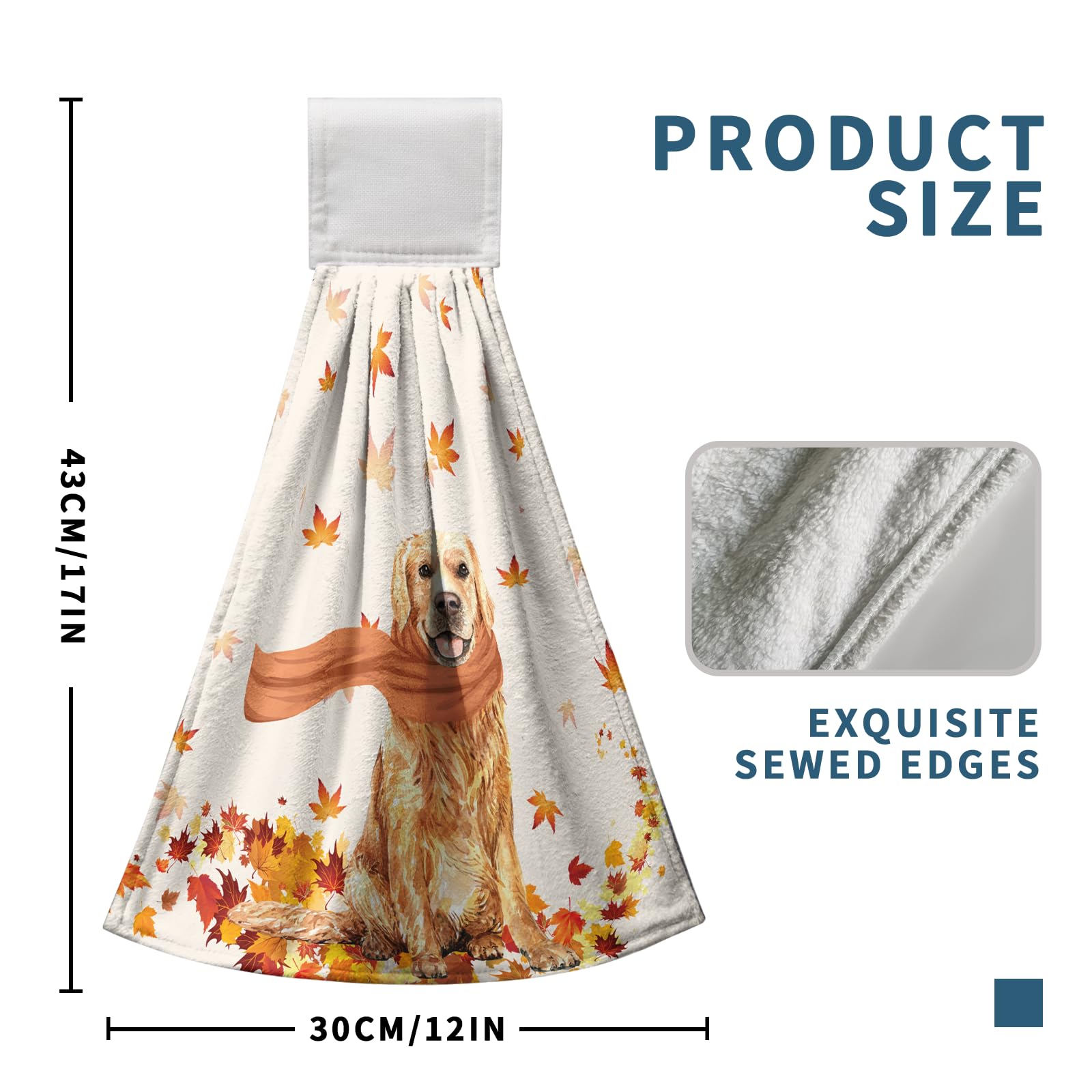 Kwlegh Lot De 2 Torchons à Main Doux Et Absorbants Pour Salle De