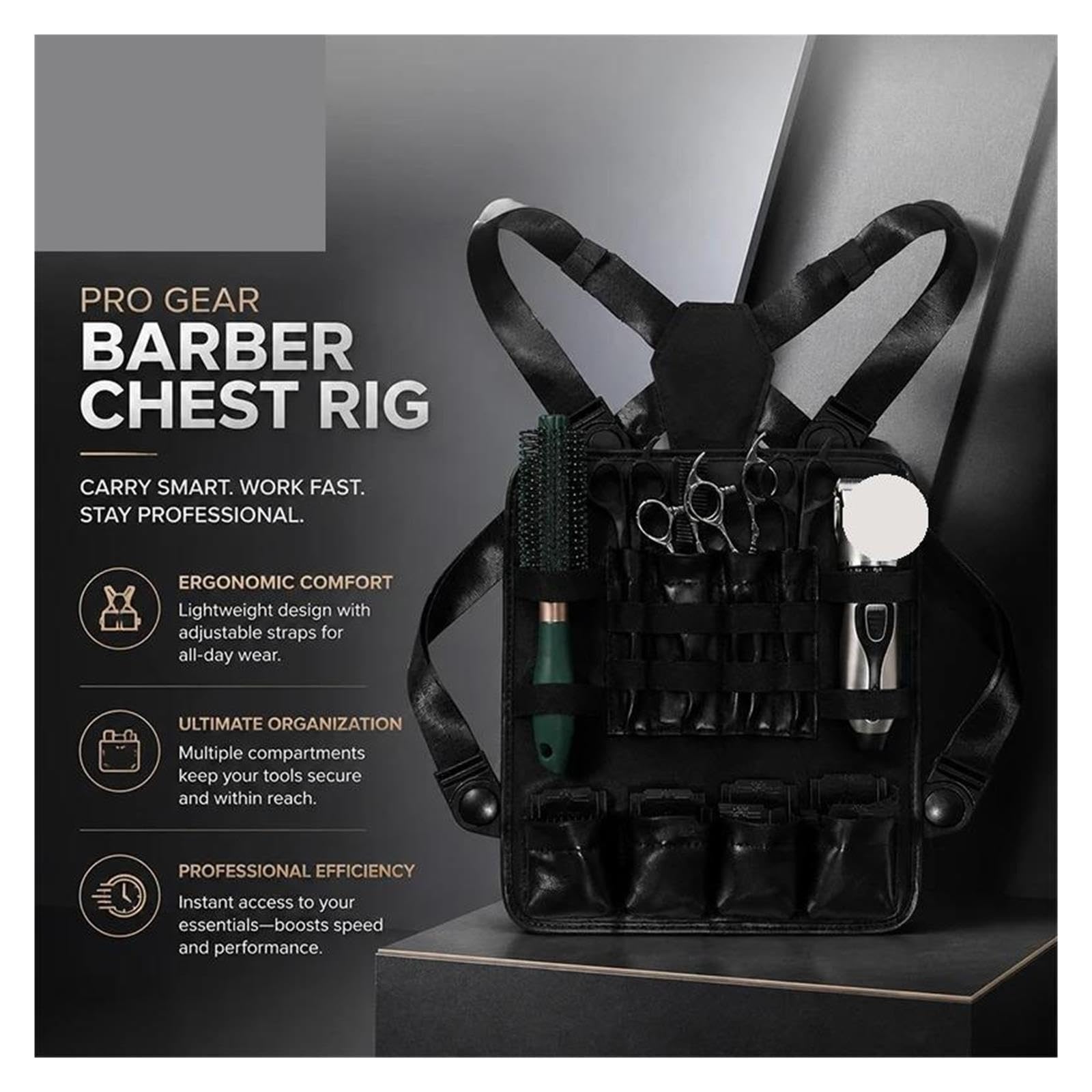 Kit di strumenti multifunzionali for barbiere