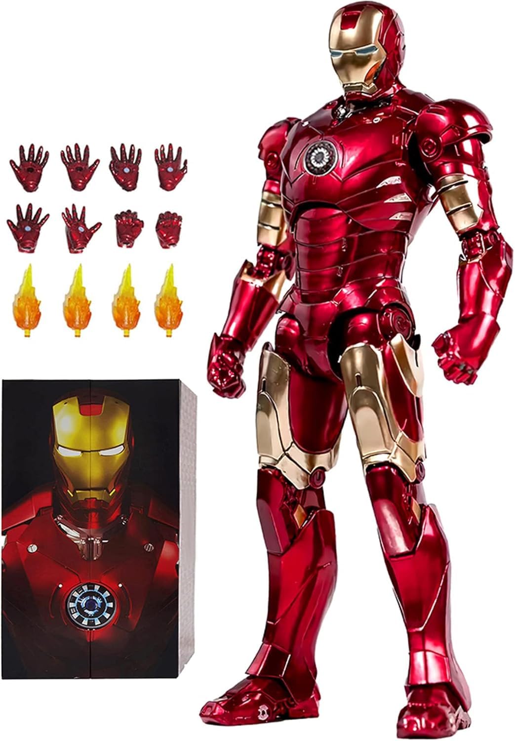 Amazon.co.jp: ZD Toys 1/10スケール アイアンマン MK3 アーマー