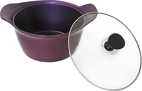 Miniatura 2 de Olla antiadherente "Jumbo Pot" de 7 cuartos de galón con tapa. Compatible con inducción