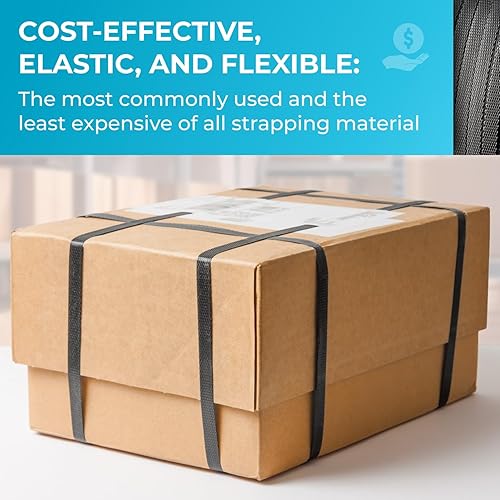 Miniatura 4 de IDL Packaging Recambio para kits de flejado de polipropileno HD (PP) de 12" para flejado de embalaje  Rollo de flejado de polipropileno de 12" x