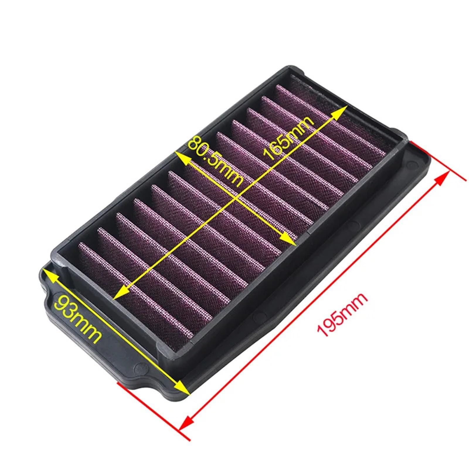 Filtro aire Filtro de aire alto flujo para motocicleta Compatible con SUZUKI GW250 250 GSX-R250 GSXR250 L3 GSXR GW