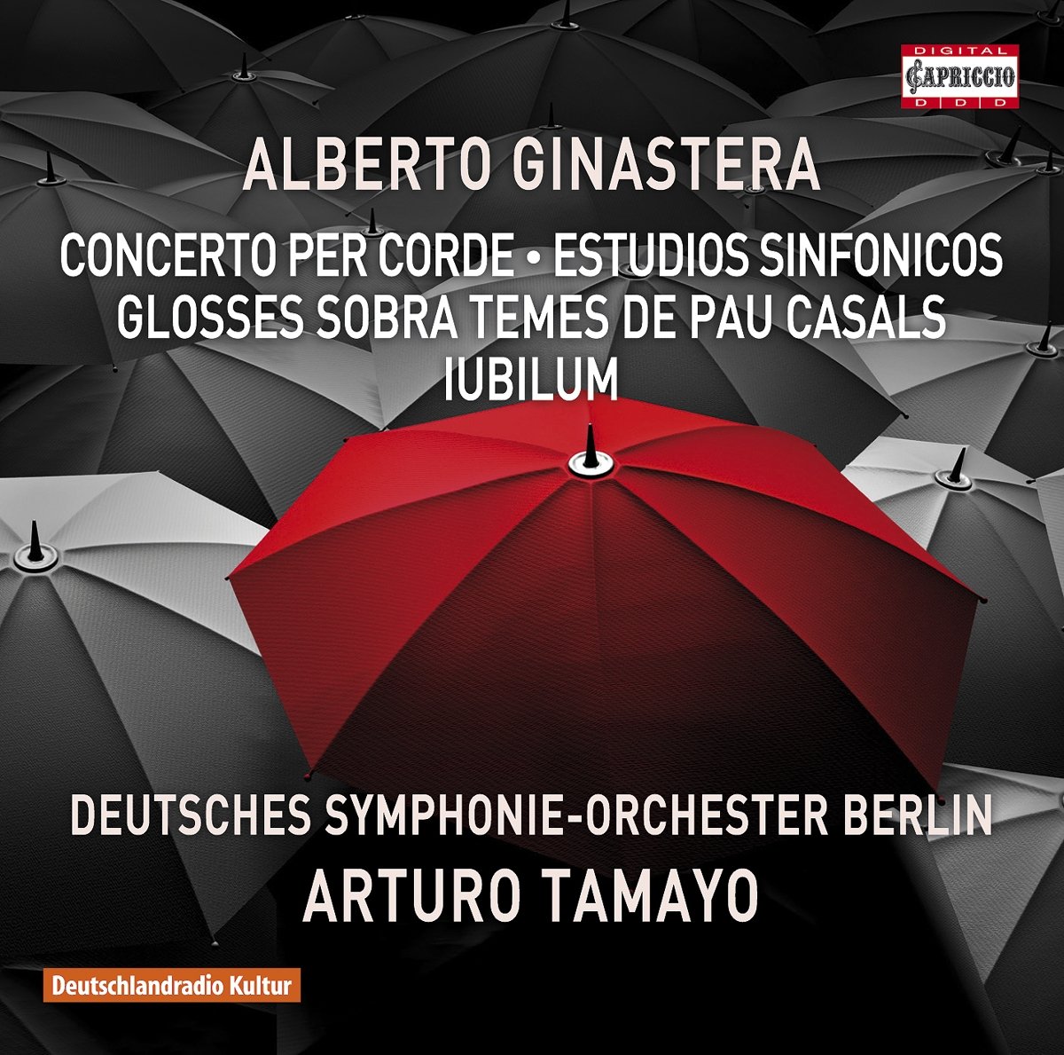 Alberto Ginastera - : Concerto per Corde; Estudios Sinfonicos etc. (CD 2016)