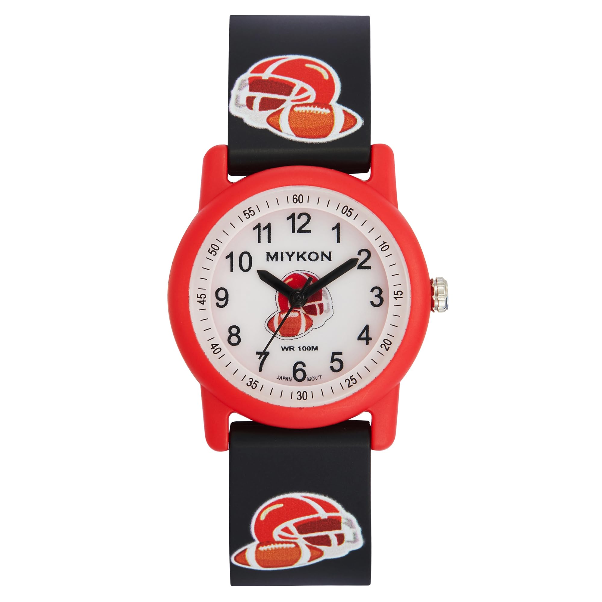 Miykon Relojes infantiles para niños y niñas, regalo educativo para niños de 3 a 15 años, niños pequeños, preescolares y niños en edad escolar, reloj analógico fácil de leer, correa de resina suave