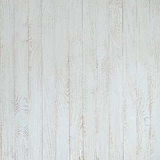 Inter-Wood Weathered Whitewash Shiplap Wall Planks – Real Wood, Distress...