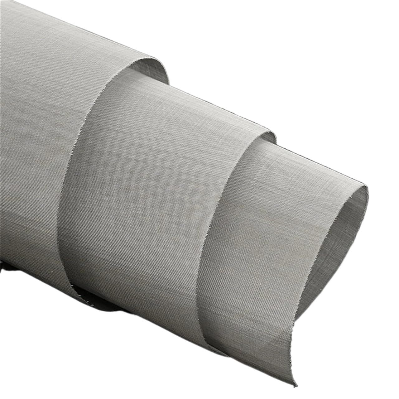 500 Mesh Edelstahl-Drahtgeflecht – feine Siebplatte für Filtration und Sortierung – 15,2 x 15,2 cm, langlebiges Gewebe für präzise Verwendung, 1 Stück