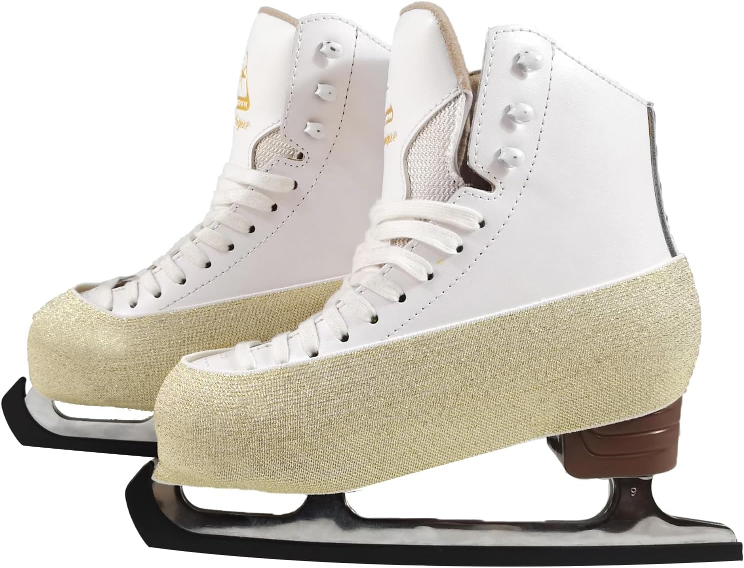 Skating Skate Boot Covers for Roller Skating Figure Skating Easy on Easy Off Youth and Adult (1 Pair)