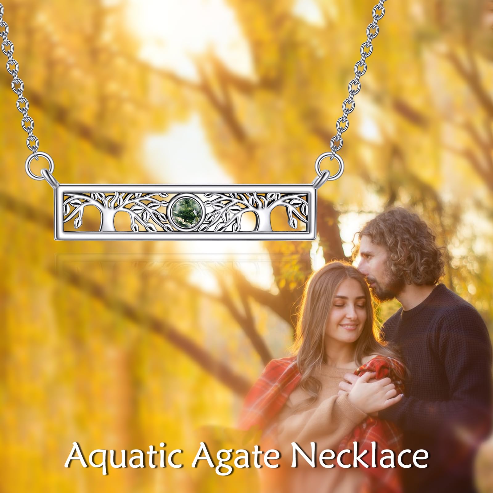 POPLYKE Collar de flor de girasol para mujer, joyería de plata de ley, regalos para mujeres mamá mujer