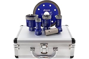 SHDIATOOL 6Pcs Diamond Core Drill Bits Set