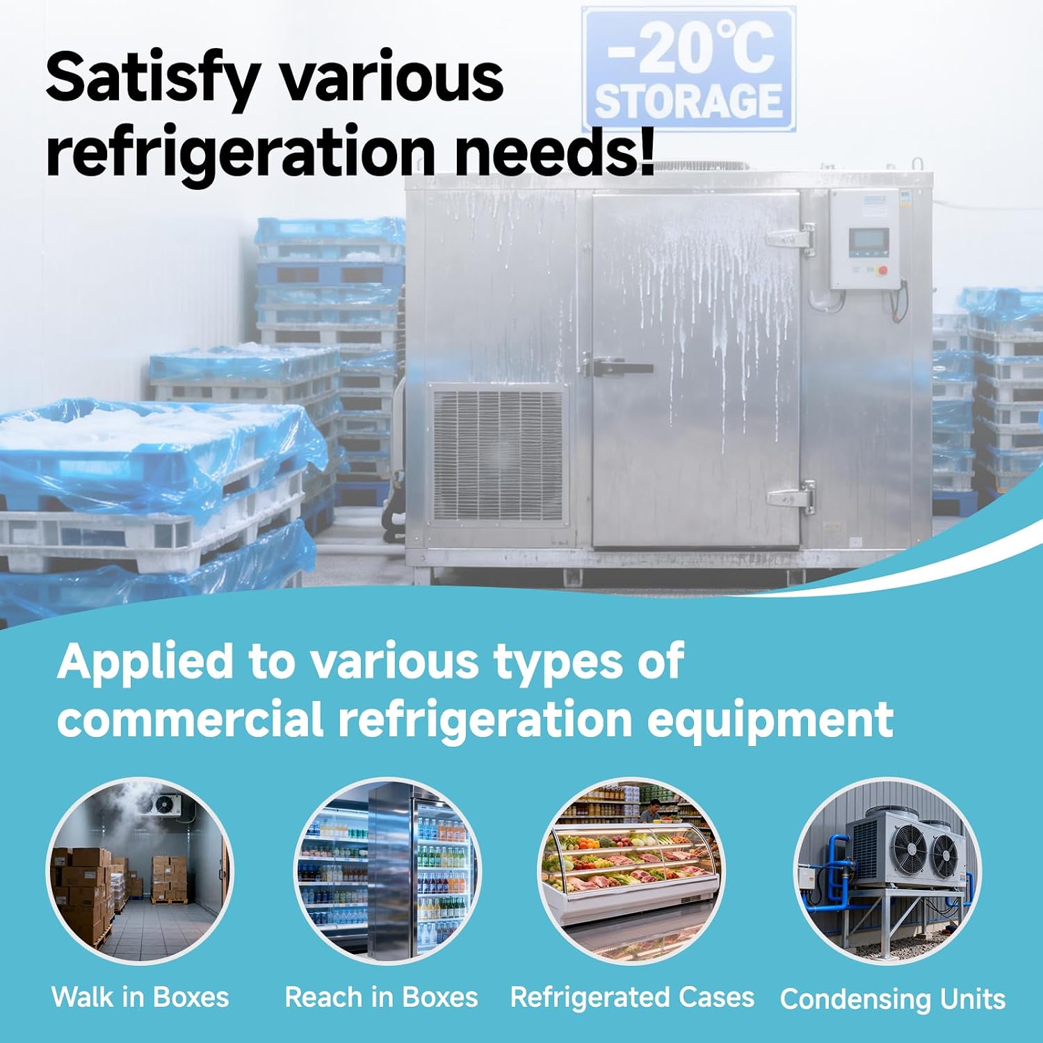 Upgraded FrigeSwift M814520 Commercial Defrost Timer Without Metal Case, Double Pole Double Dial, 40A 2HP, 208-240VAC 60Hz, for Walk in Boxes, Reach in Boxes, Refrigerated Cases, Condensing Units