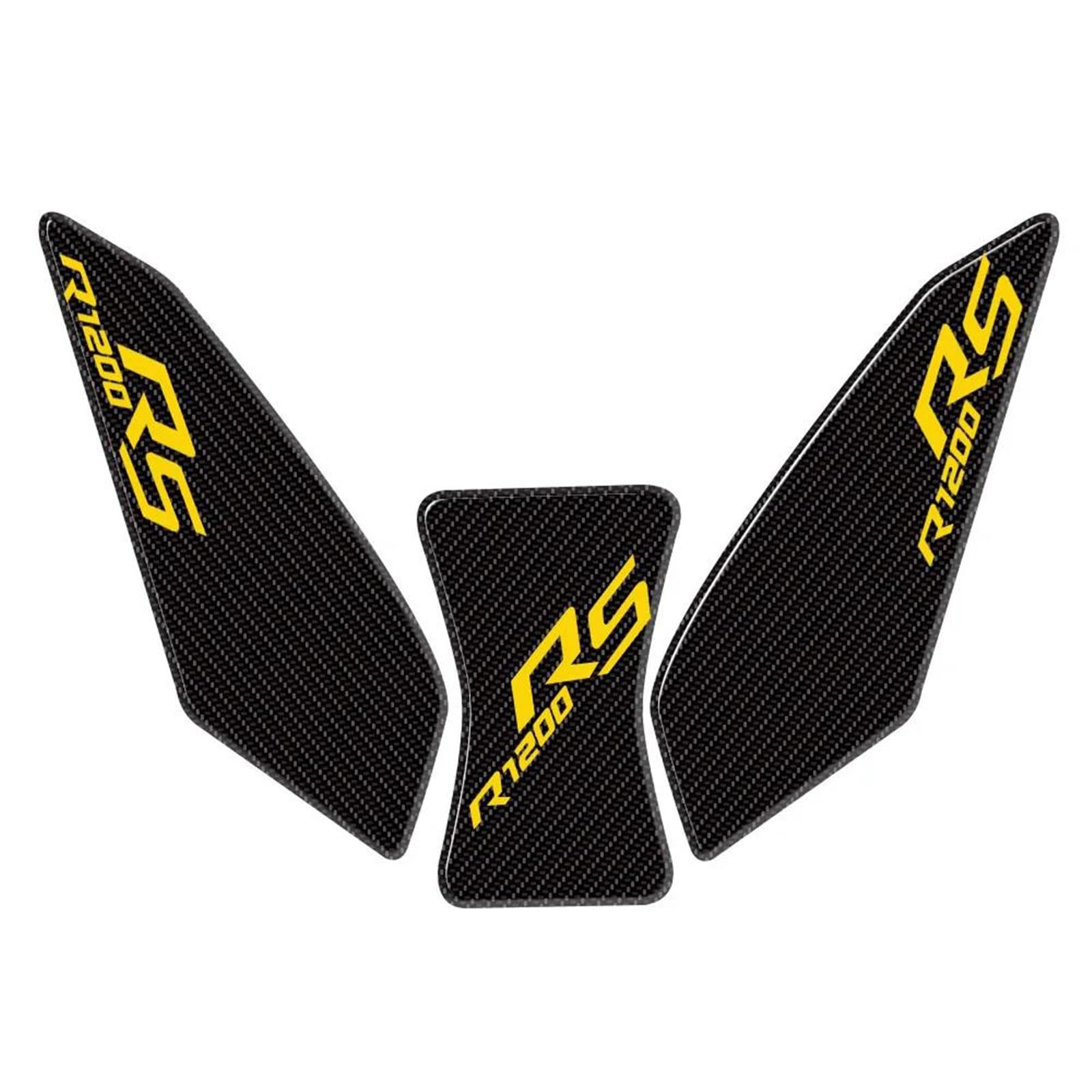 Motorcycle Tank Pad Sticker Fit for BMW R1250RS R1200RS R1200 RS 2014-2021 Carbon Fiber Texture Gas Knee Grip Traction Decal