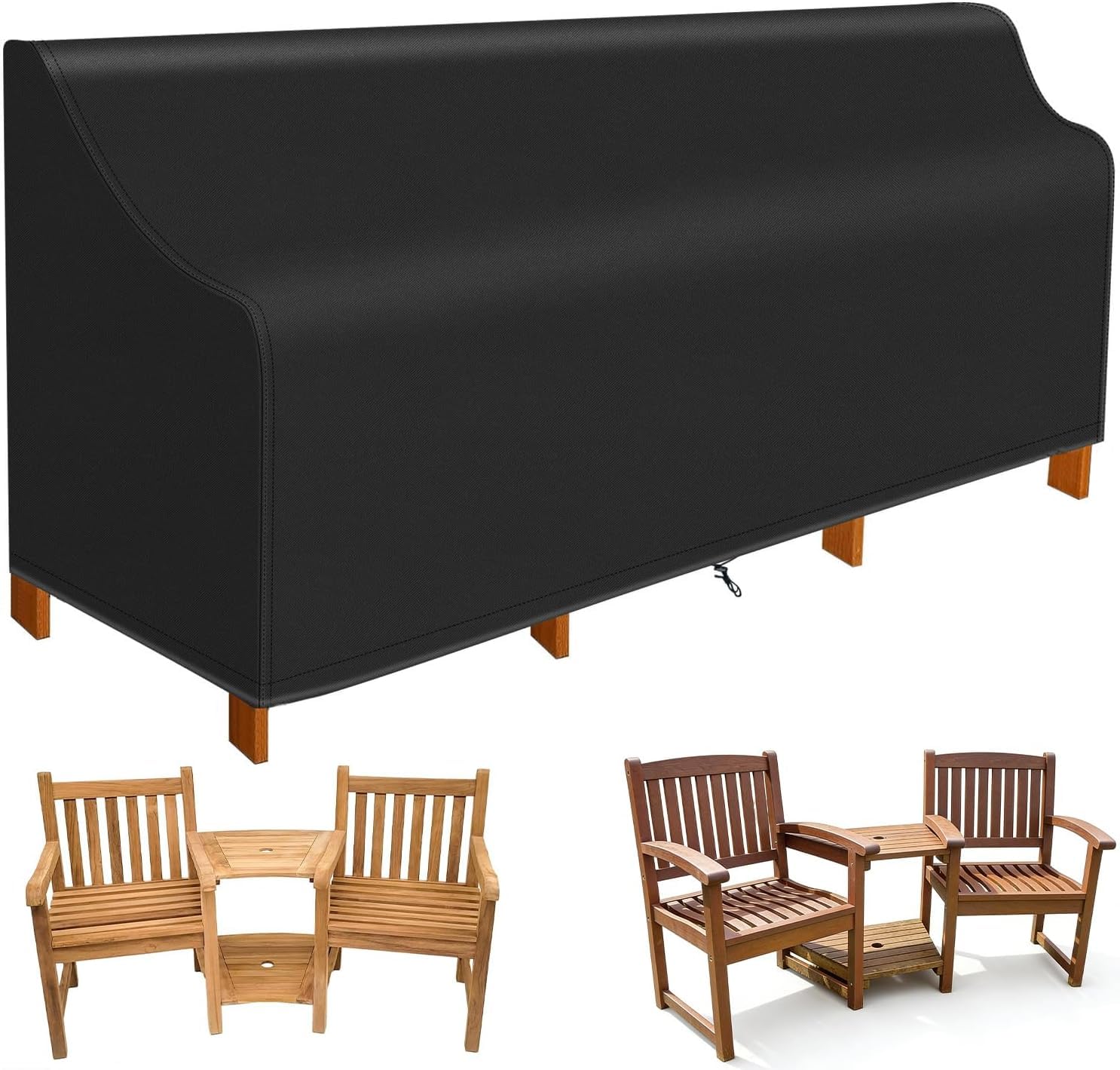 Housse pour causeuse de jardin imperméable : protégez votre terrasse - 7