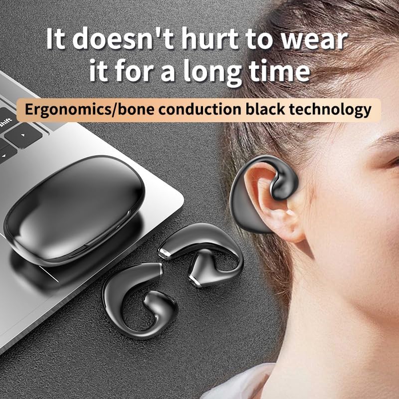 Person wearing ElecSmart JR02 Earbuds comfortably