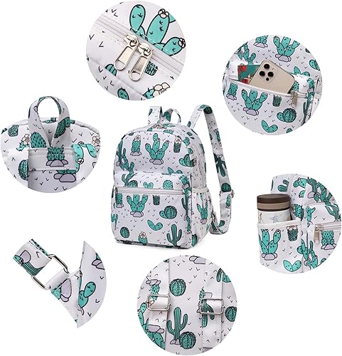 Miniatura 5 de Bonita mochila pequeña y ligera repelente al agua para niños y adultos, mini, Casual