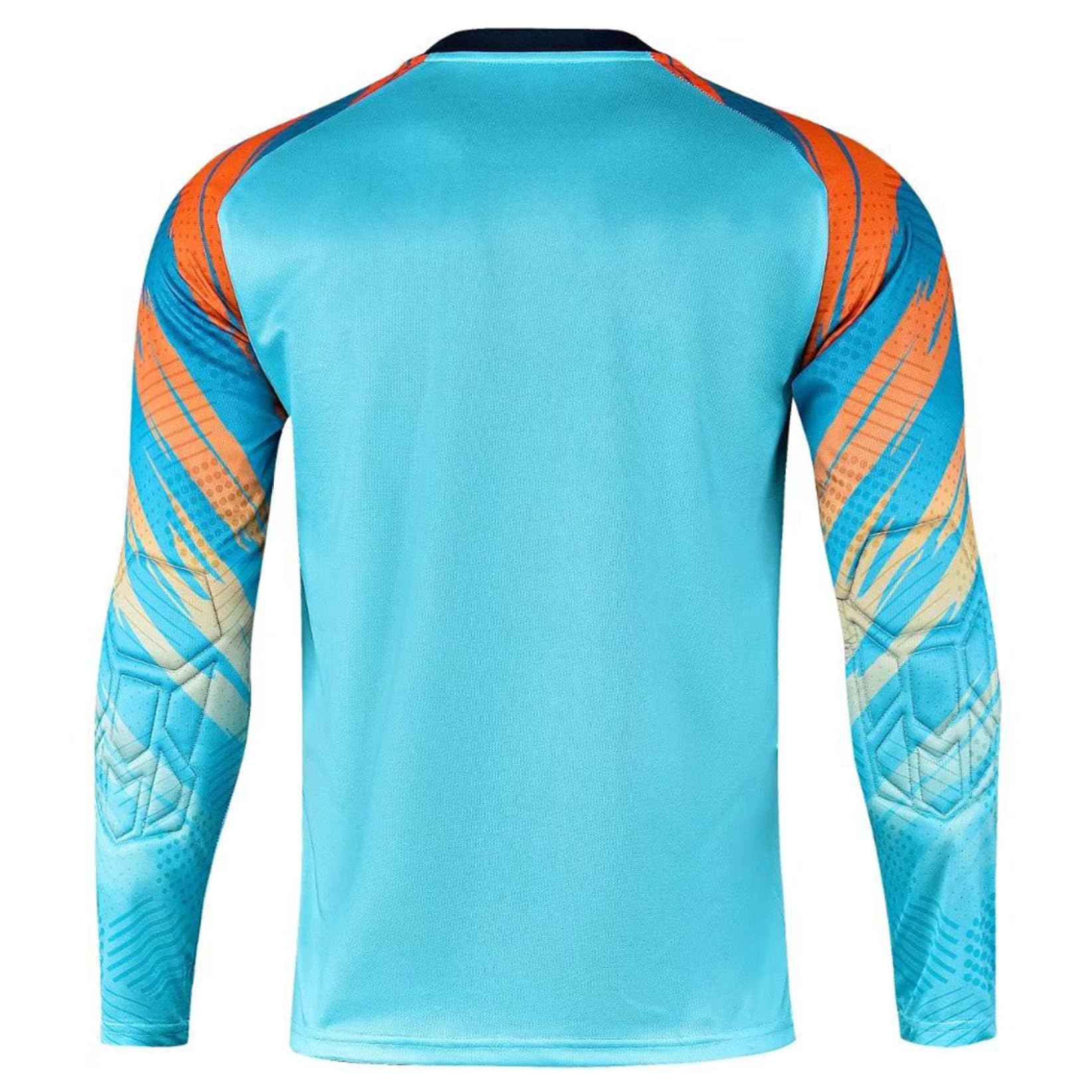 Conjunto de camiseta de portero de manga larga para hombre con pantalones cortos, juego completo de camiseta de portero, camiseta de visitante, entrenamiento, correr, correr